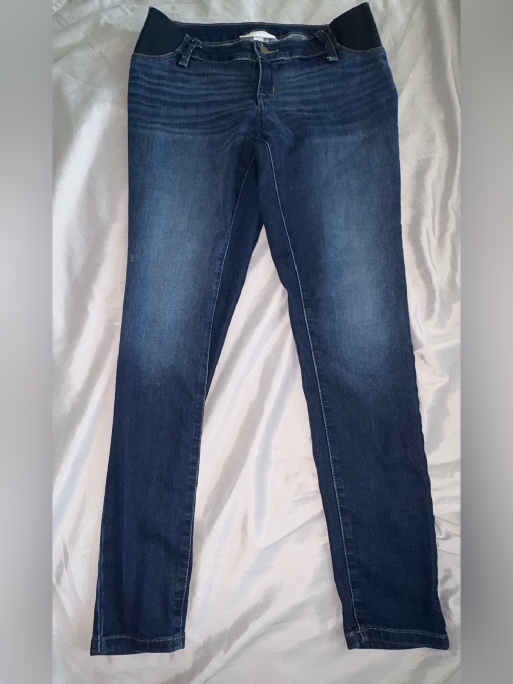 Isabel Maternity by Ingrid & Isabel Dark Blue Maternity Skinny Jeans